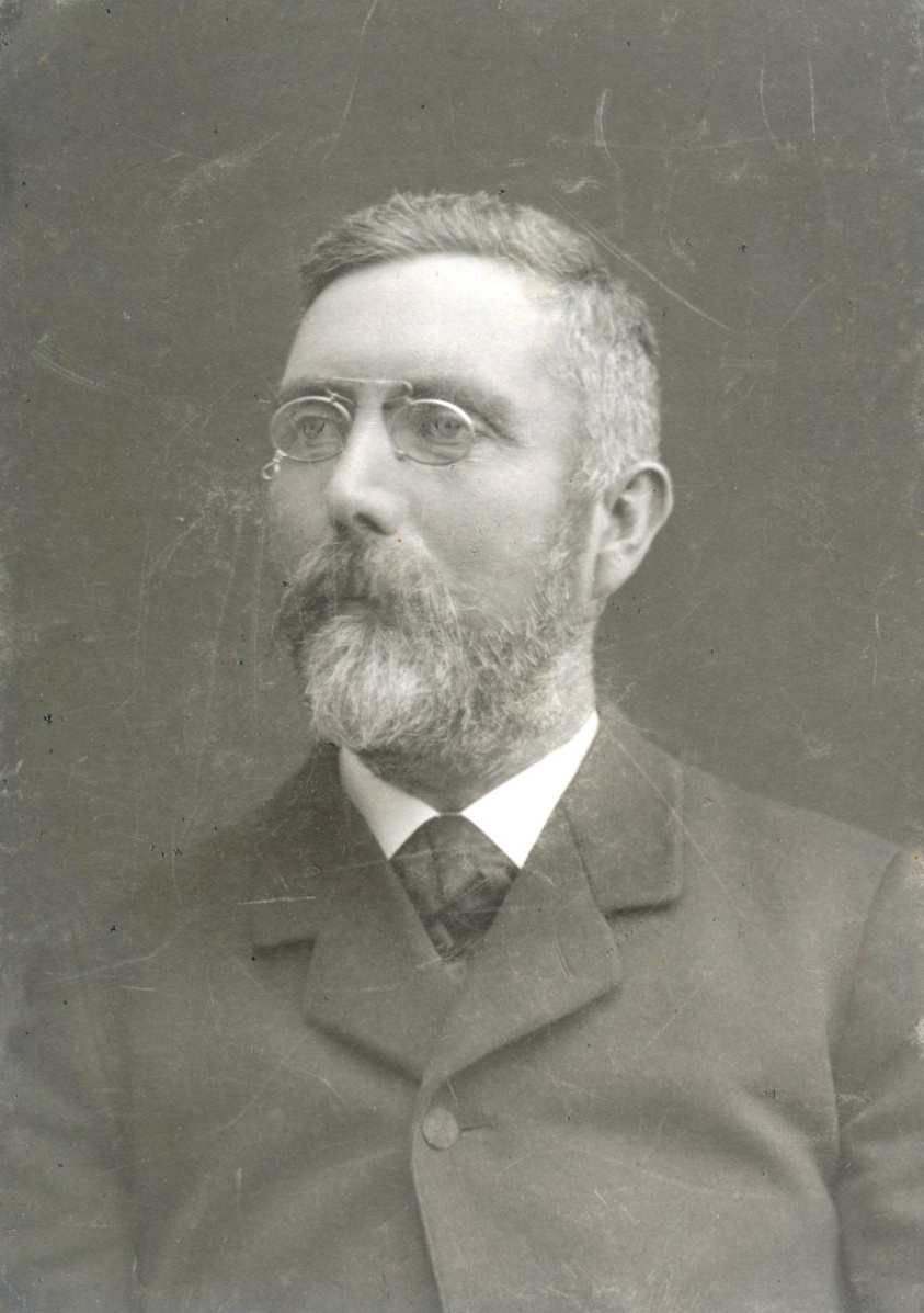 Lærer J.A. Hansen ved Stårup Skole