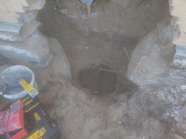 Betongulv og derunder